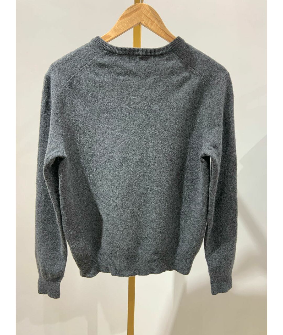 POLO RALPH LAUREN Серый шерстяной джемпер / свитер, фото 2