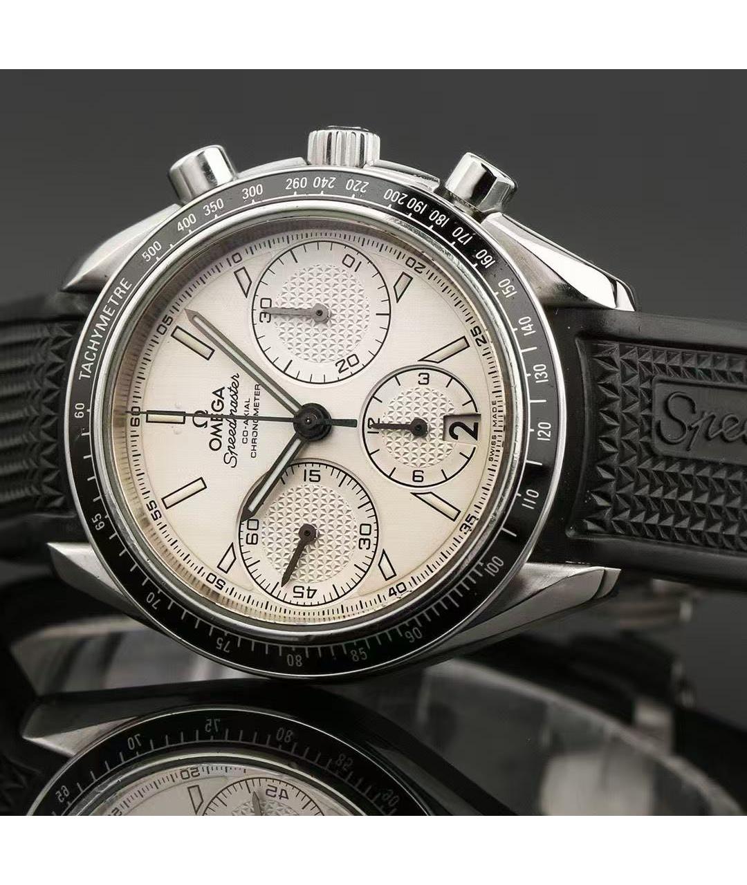 OMEGA Серебряные часы, фото 5