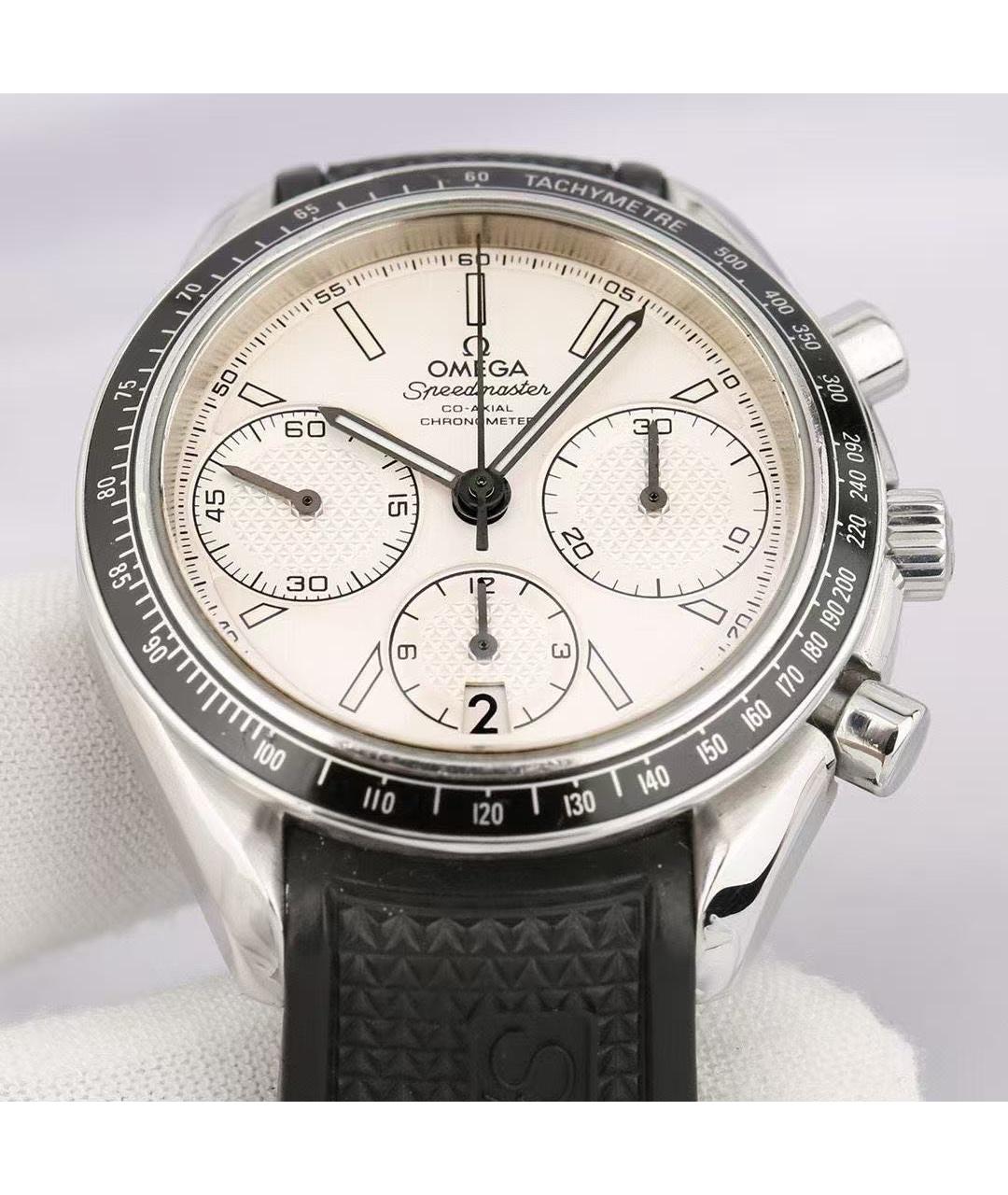 OMEGA Серебряные часы, фото 6