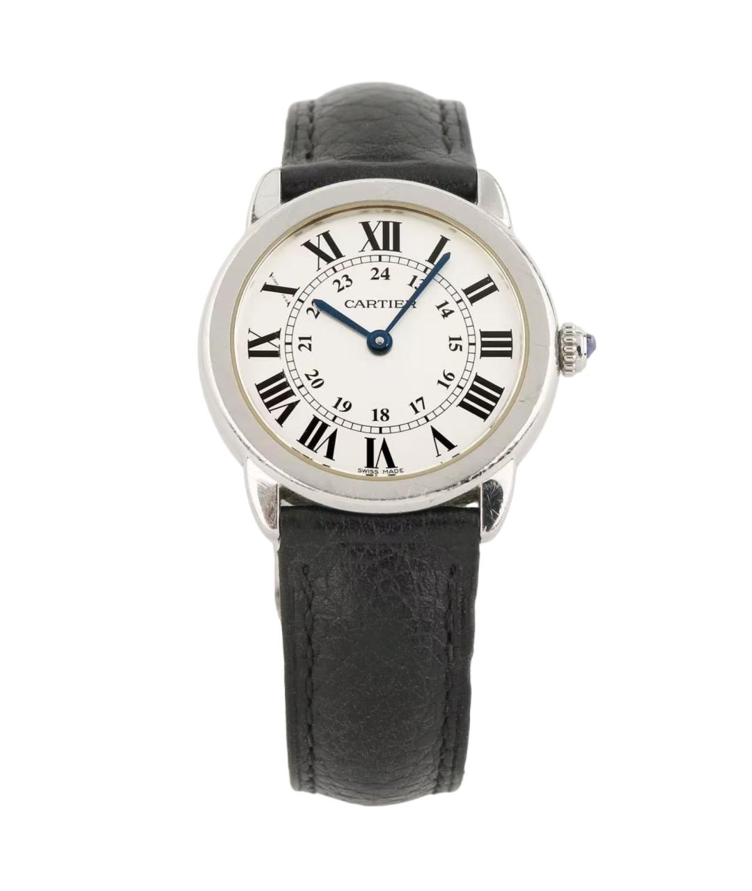 CARTIER Серебряные часы, фото 1