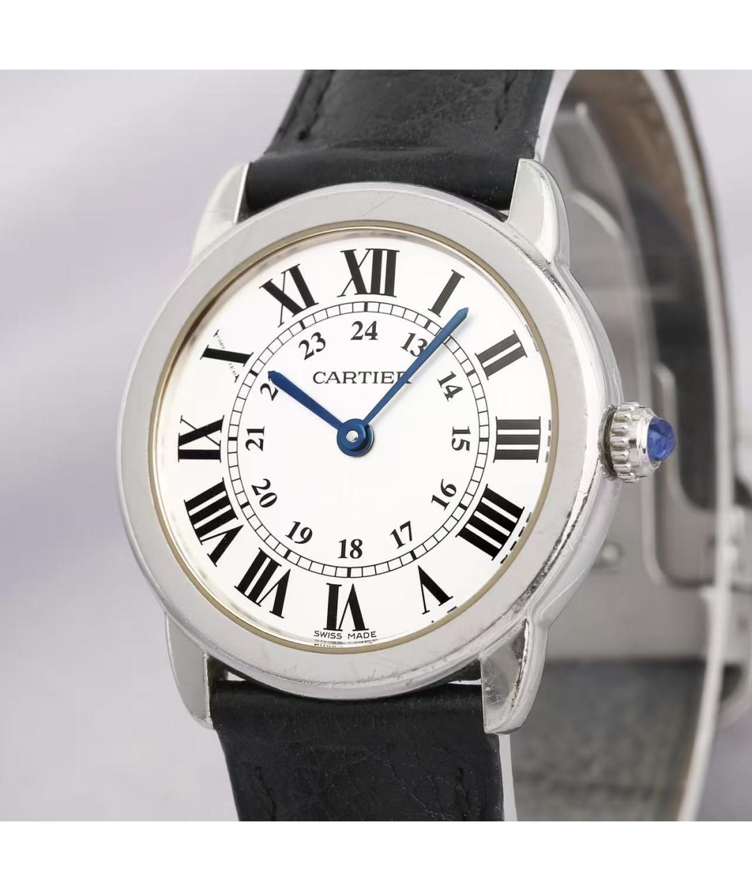 CARTIER Серебряные часы, фото 3