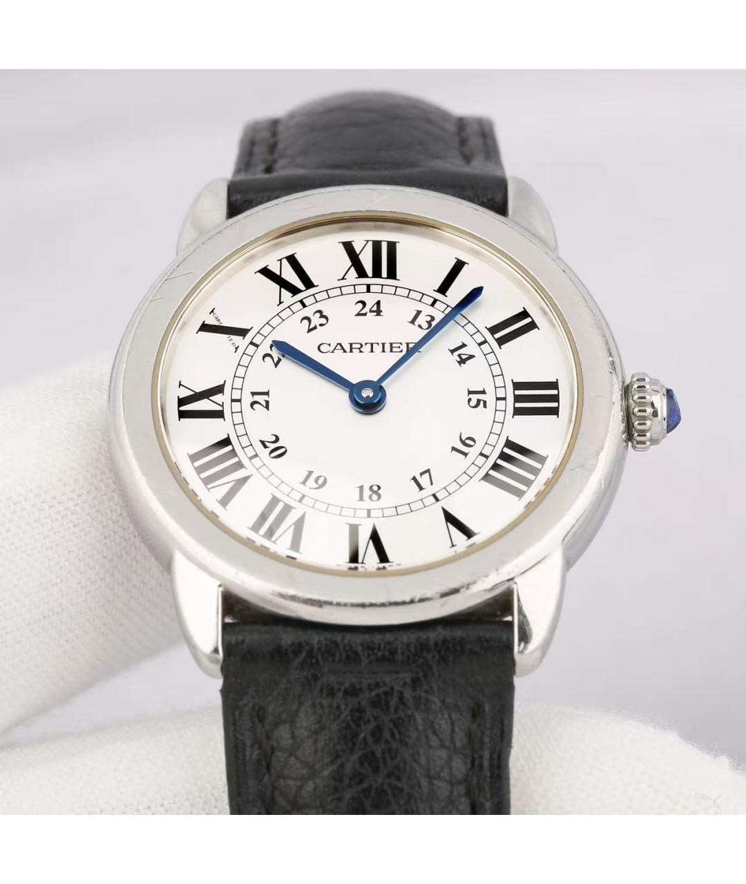 CARTIER Серебряные часы, фото 6
