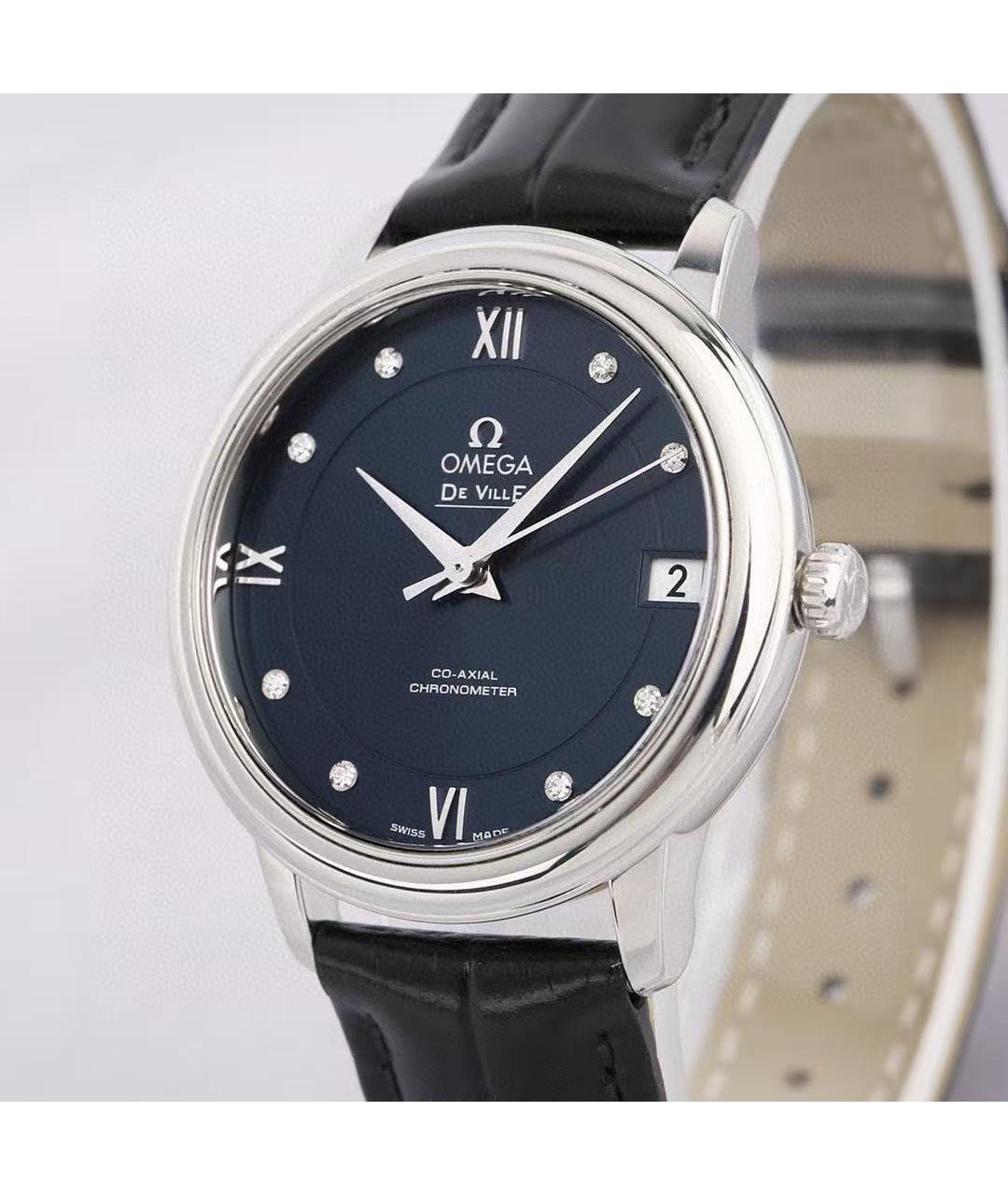 OMEGA Серебряные часы, фото 3