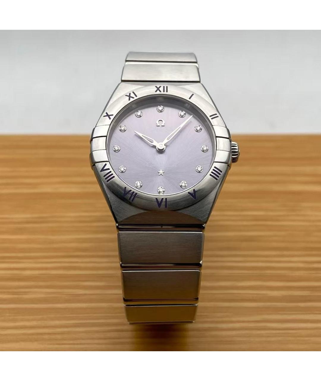 OMEGA Серебряные часы, фото 2