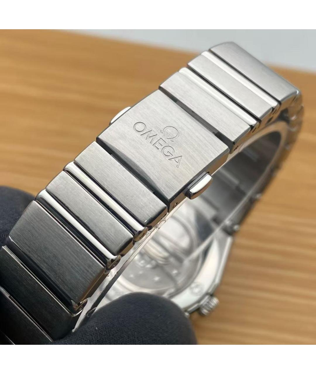 OMEGA Серебряные часы, фото 5