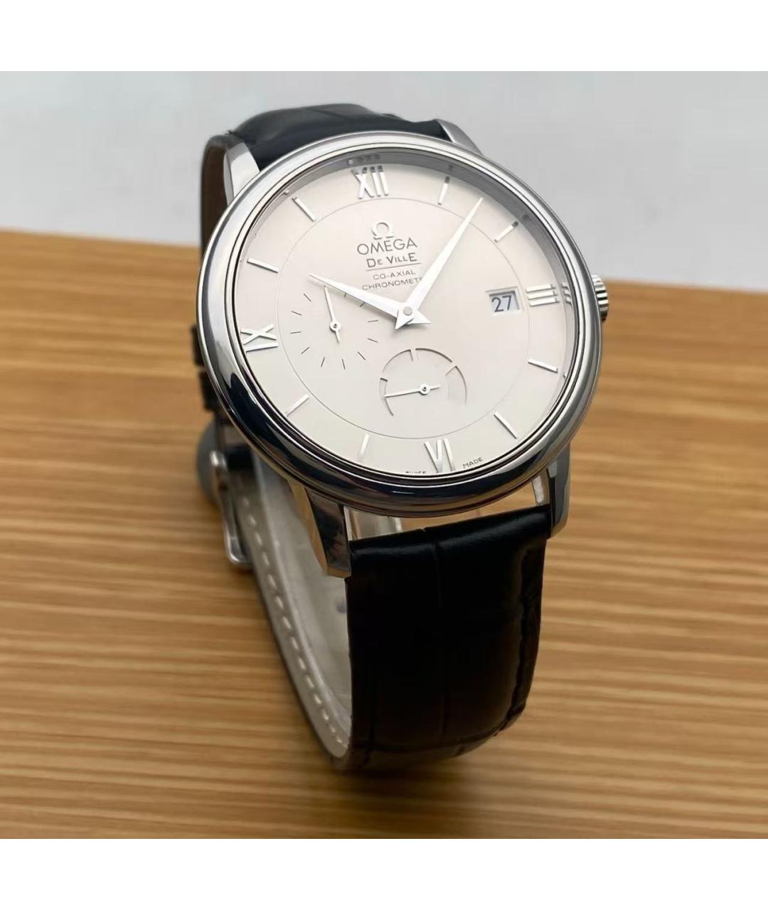 OMEGA Серебряные часы, фото 4