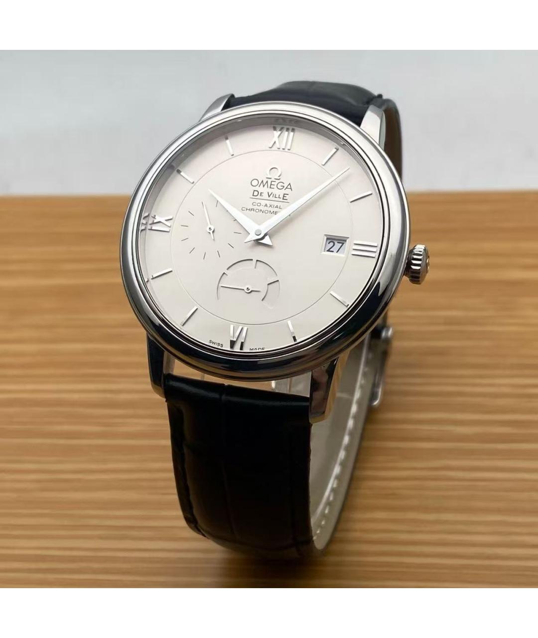 OMEGA Серебряные часы, фото 3