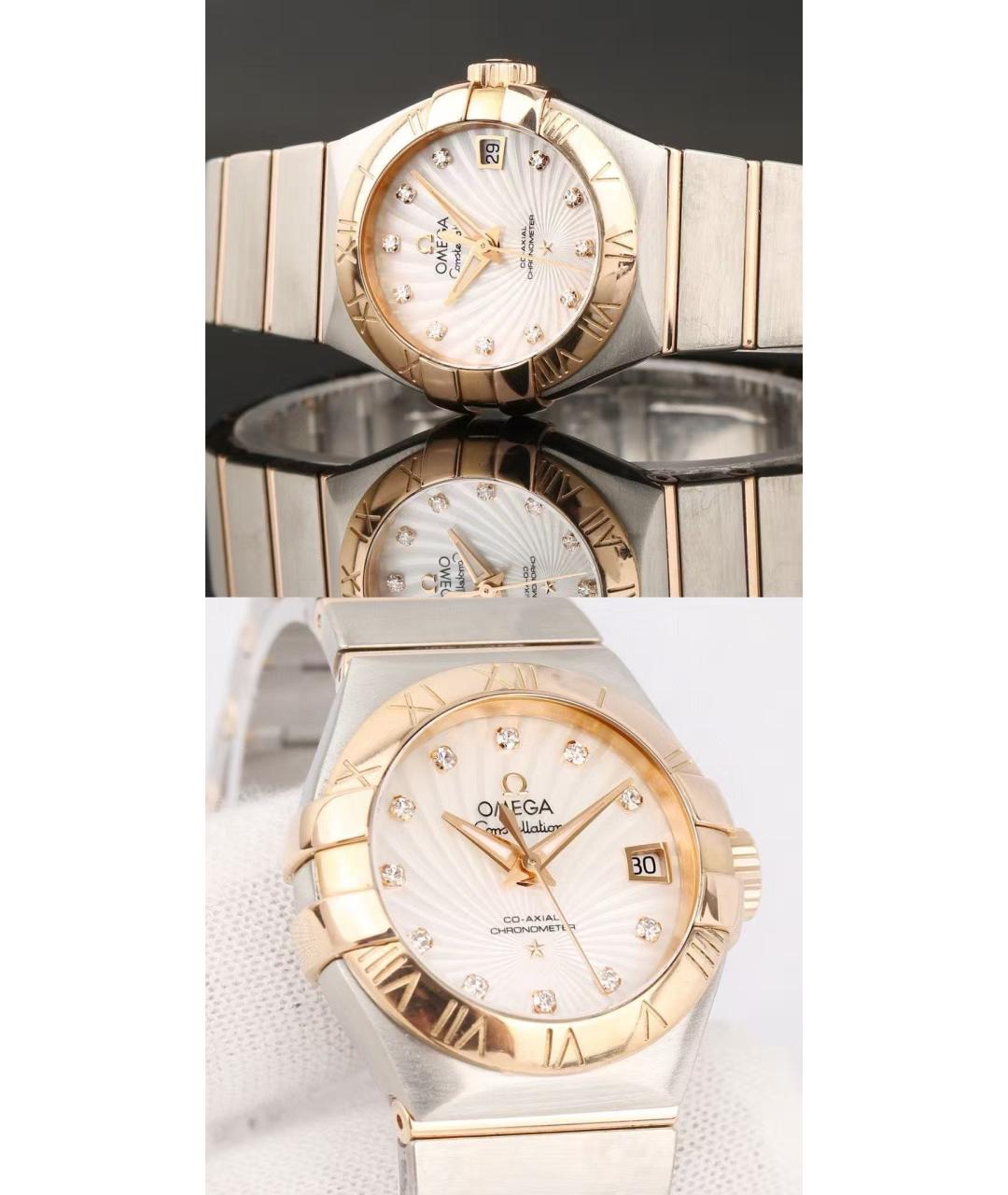 OMEGA Часы из розового золота, фото 5