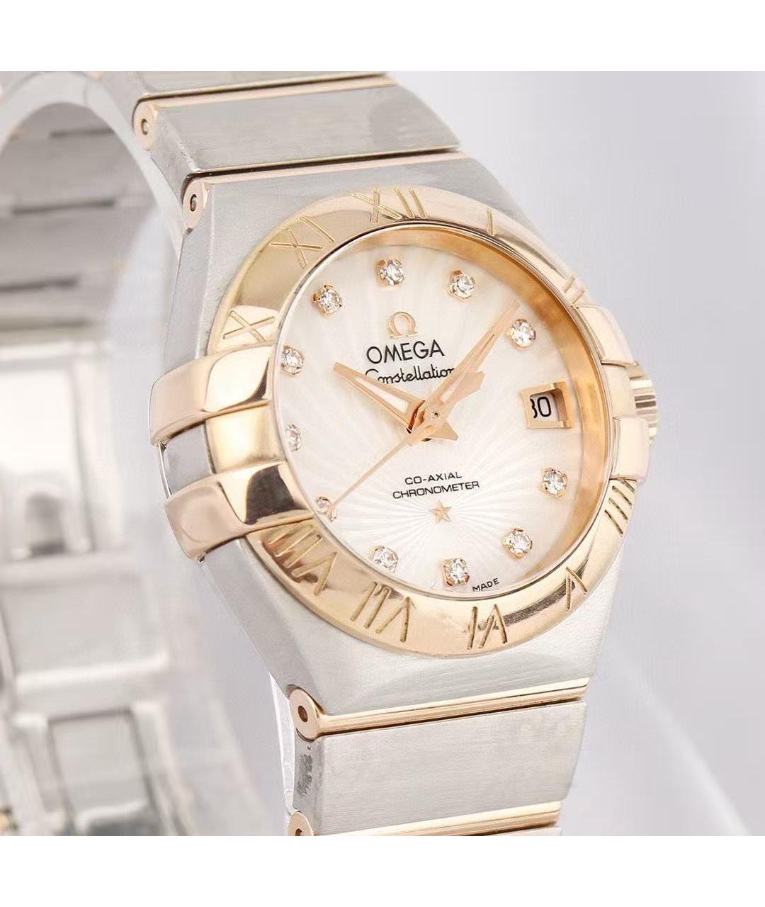 OMEGA Часы из розового золота, фото 4