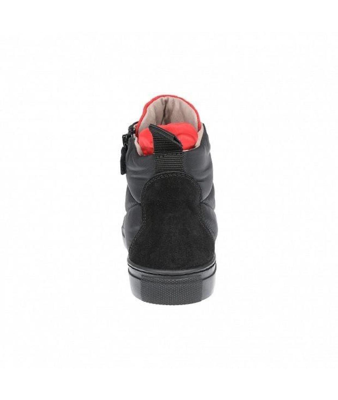 JARRETT KIDS Черные текстильные ботинки, фото 4