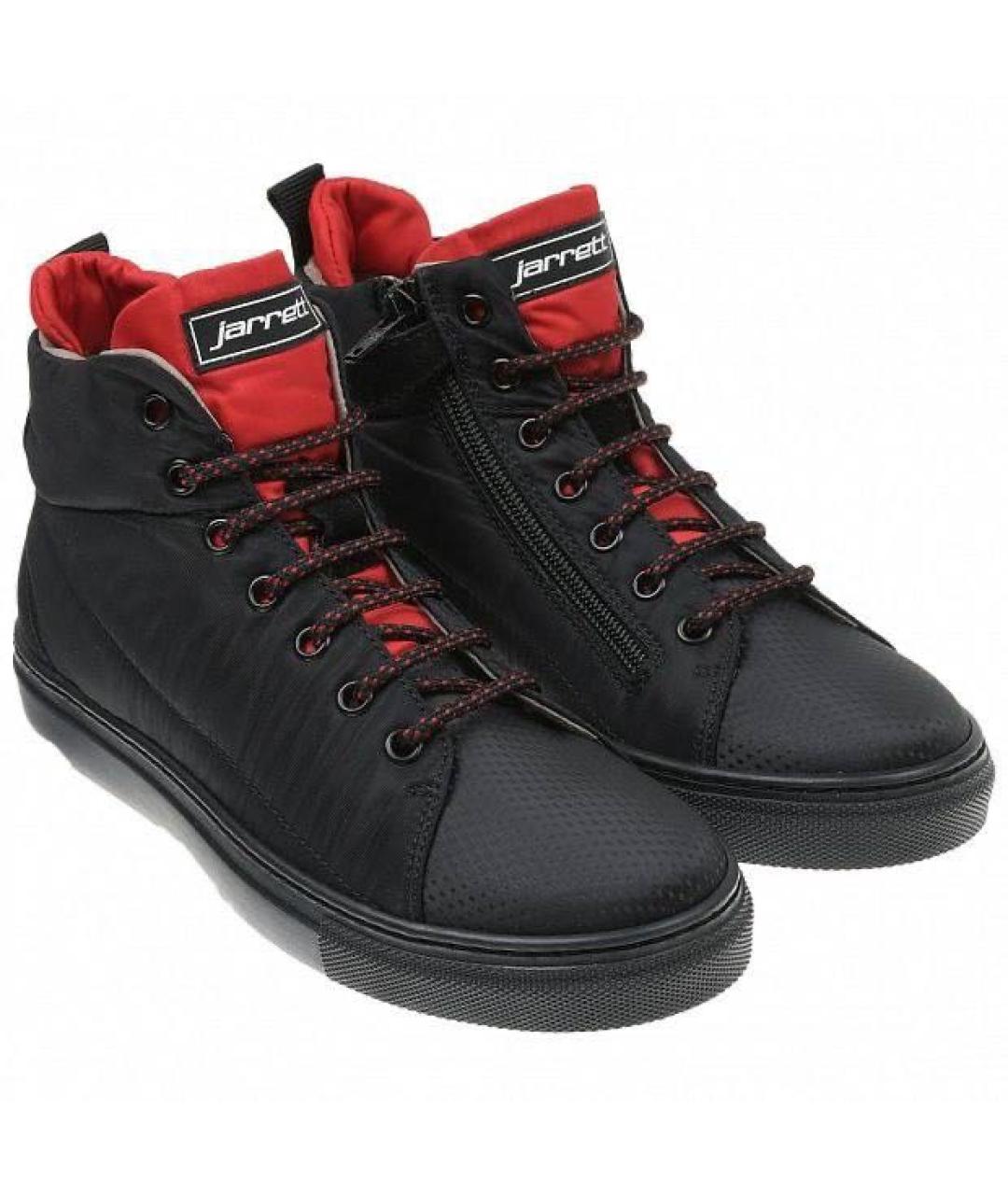 JARRETT KIDS Черные текстильные ботинки, фото 2