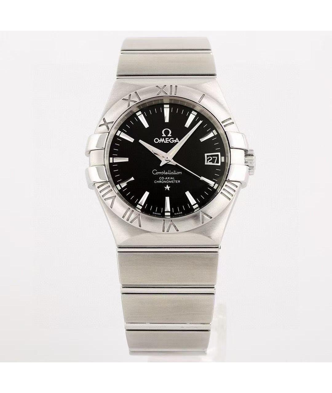 OMEGA Серебряные часы, фото 2
