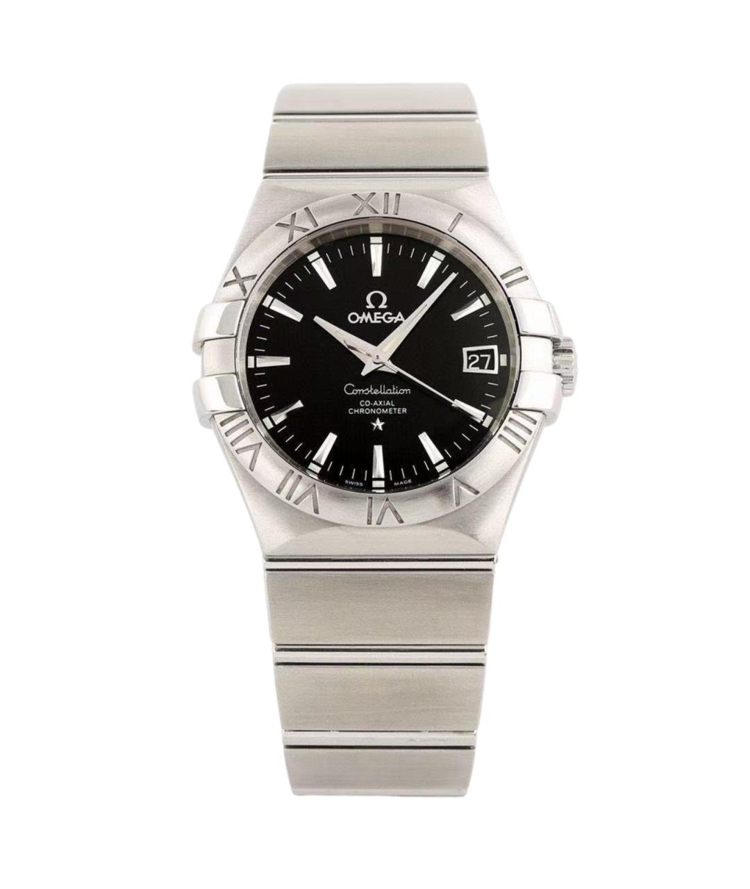 OMEGA Серебряные часы, фото 1