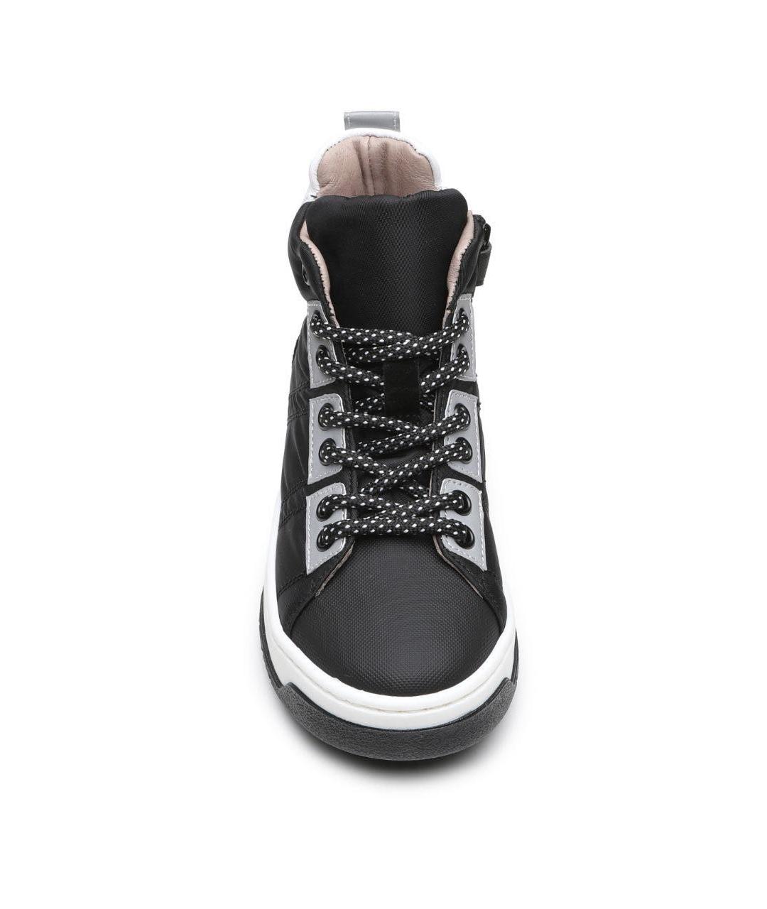 JARRETT KIDS Черные текстильные ботинки, фото 2