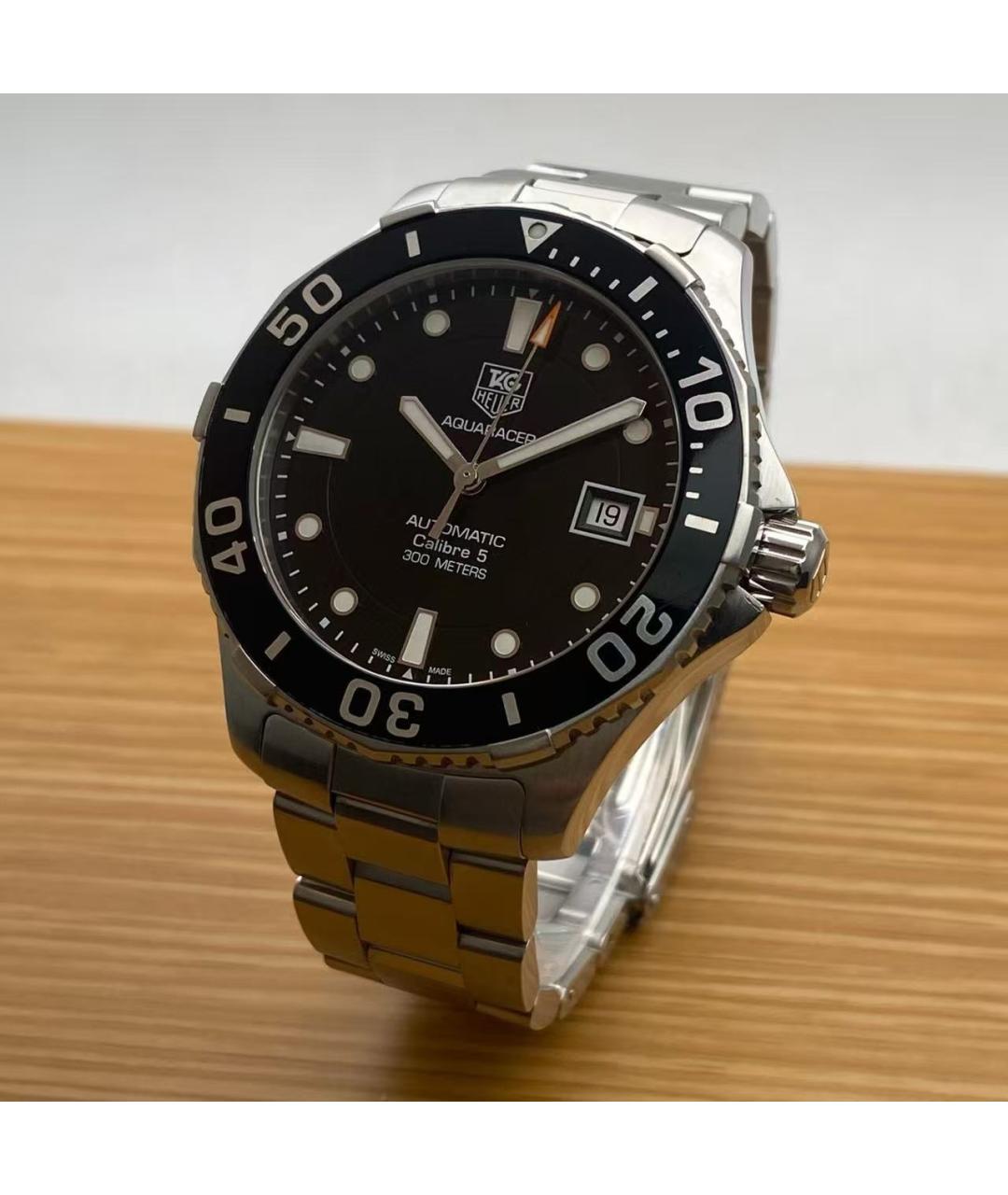 TAG HEUER Серебряные стальные часы, фото 3