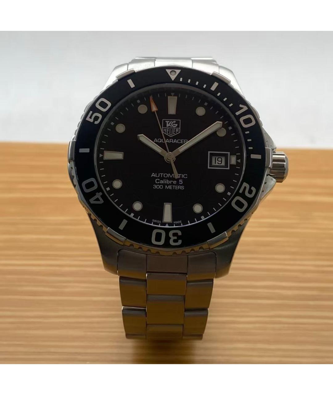 TAG HEUER Серебряные стальные часы, фото 2