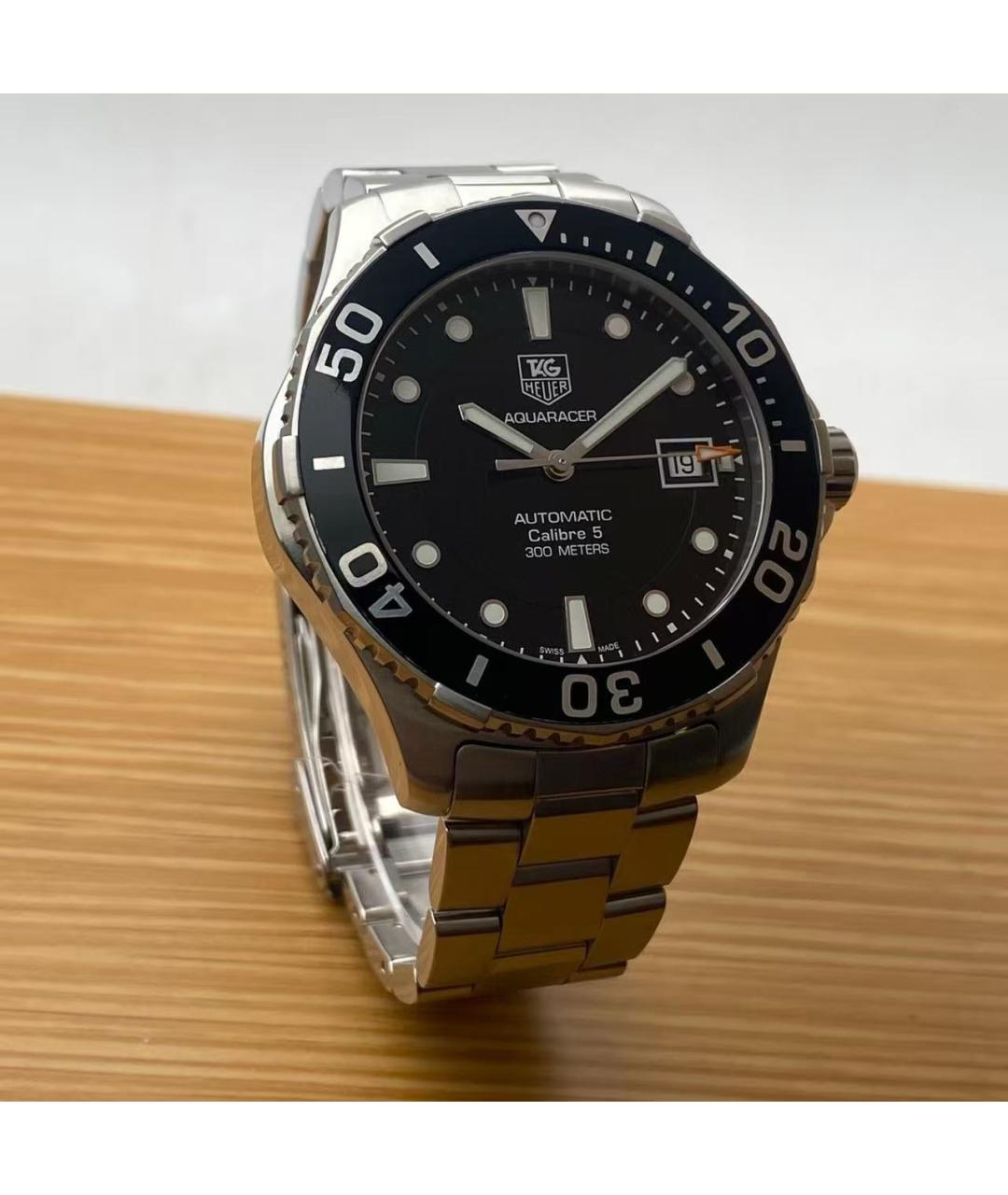 TAG HEUER Серебряные стальные часы, фото 4
