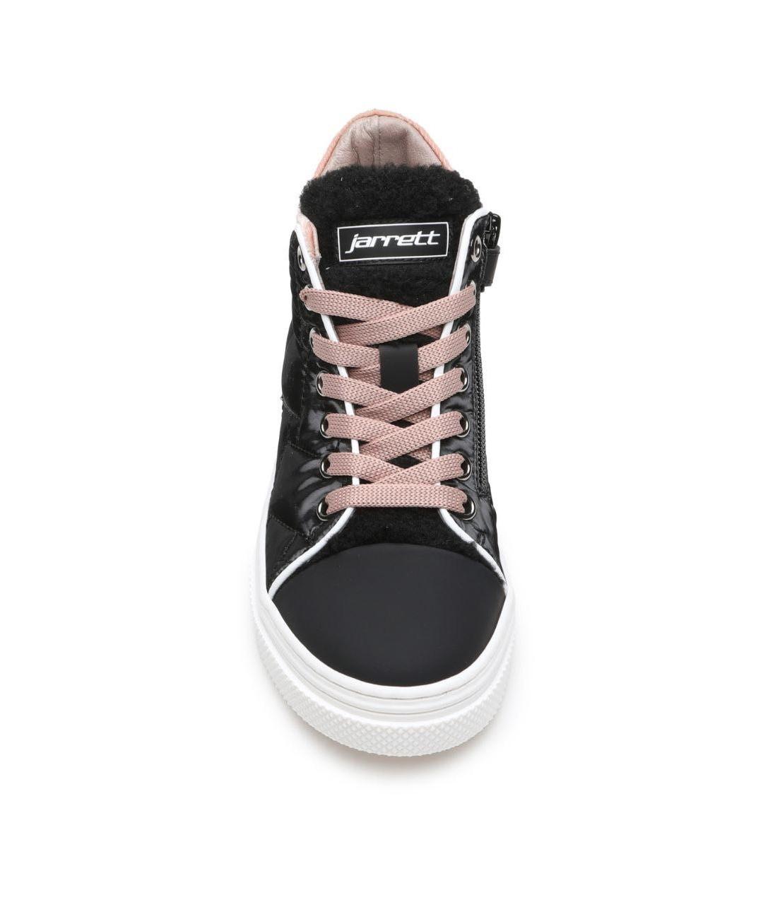 JARRETT KIDS Черные текстильные ботинки, фото 2