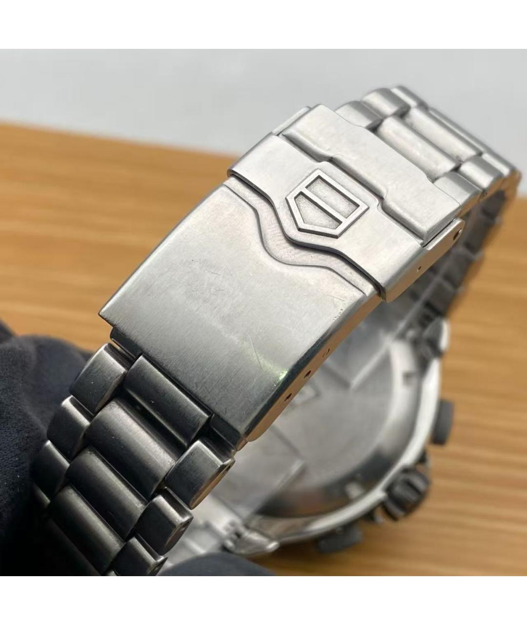 TAG HEUER Серебряные часы, фото 6