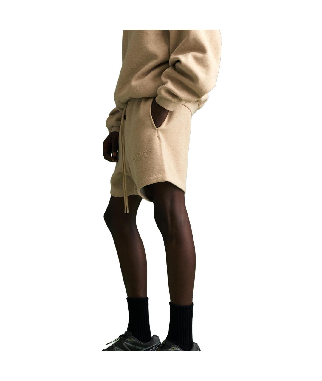 FEAR OF GOD ESSENTIALS Бежевые шорты, фото 3