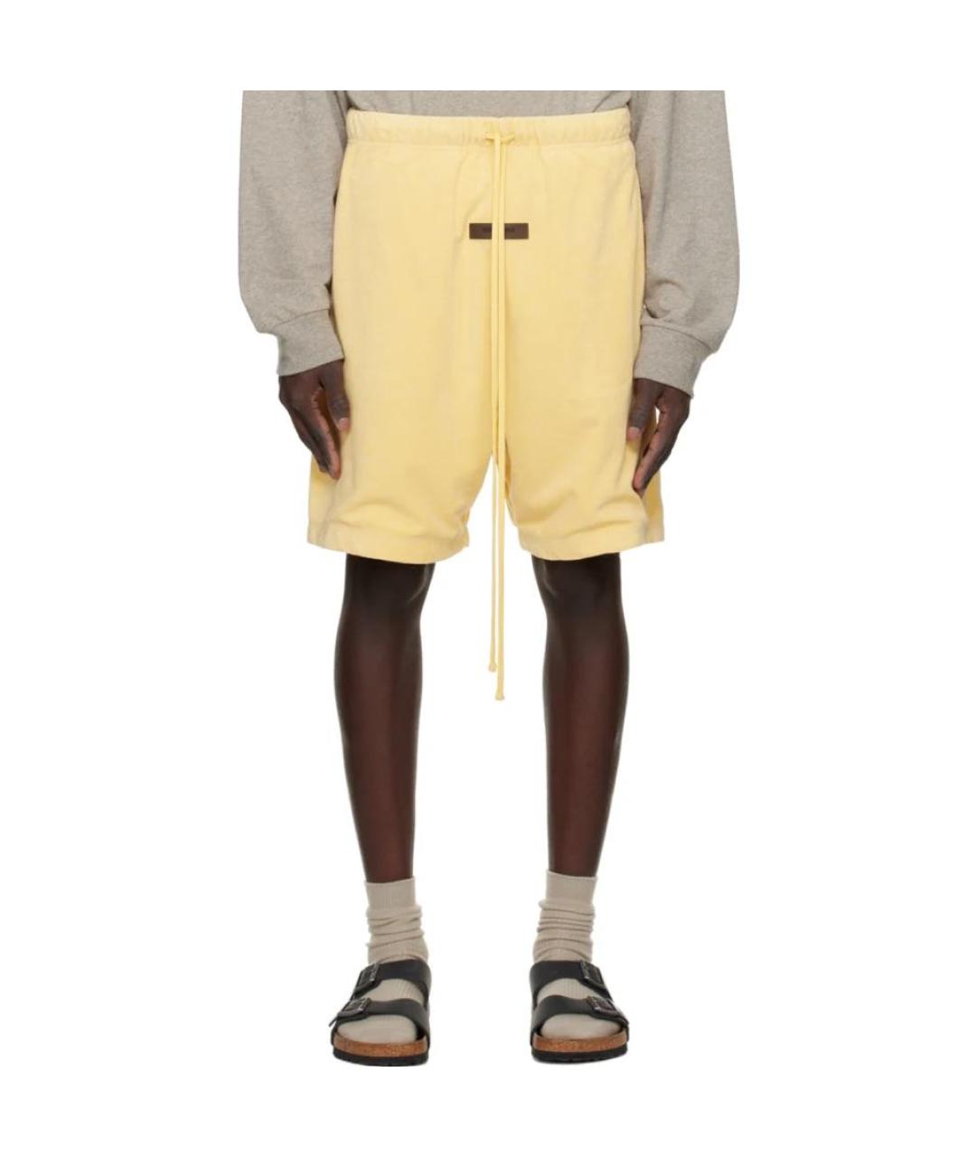 FEAR OF GOD ESSENTIALS Бежевые шорты, фото 3