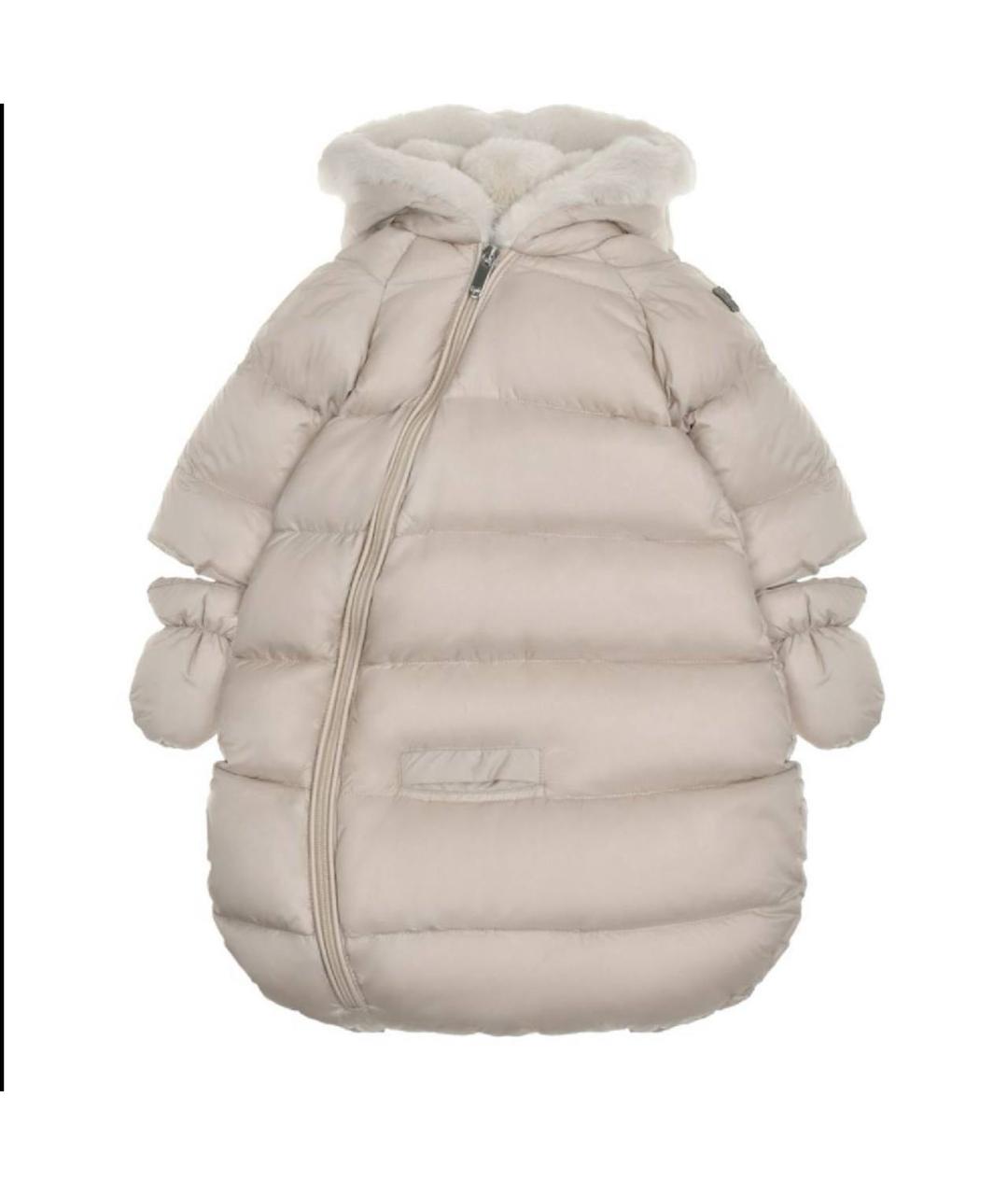 IL GUFO Бежевый комбинезон, фото 4