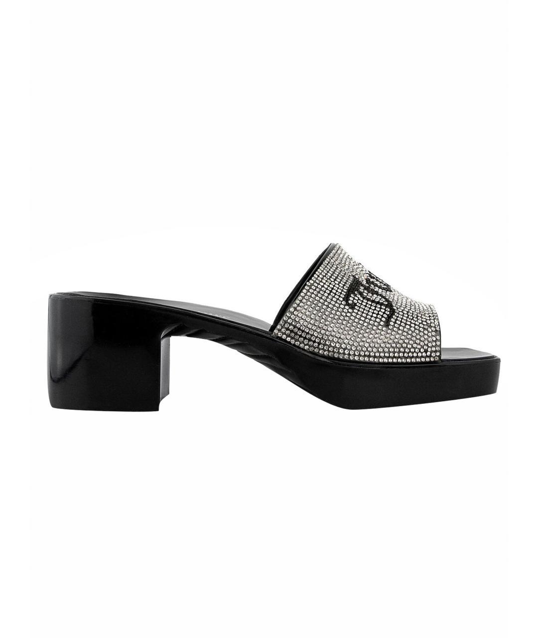JUICY COUTURE Черные мюли, фото 1