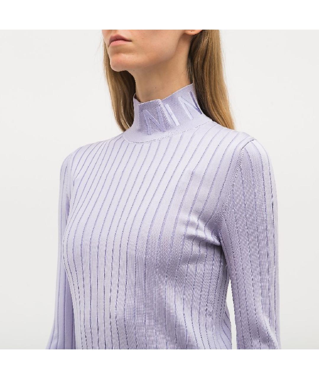 NINA RICCI Фиолетовая водолазка, фото 2