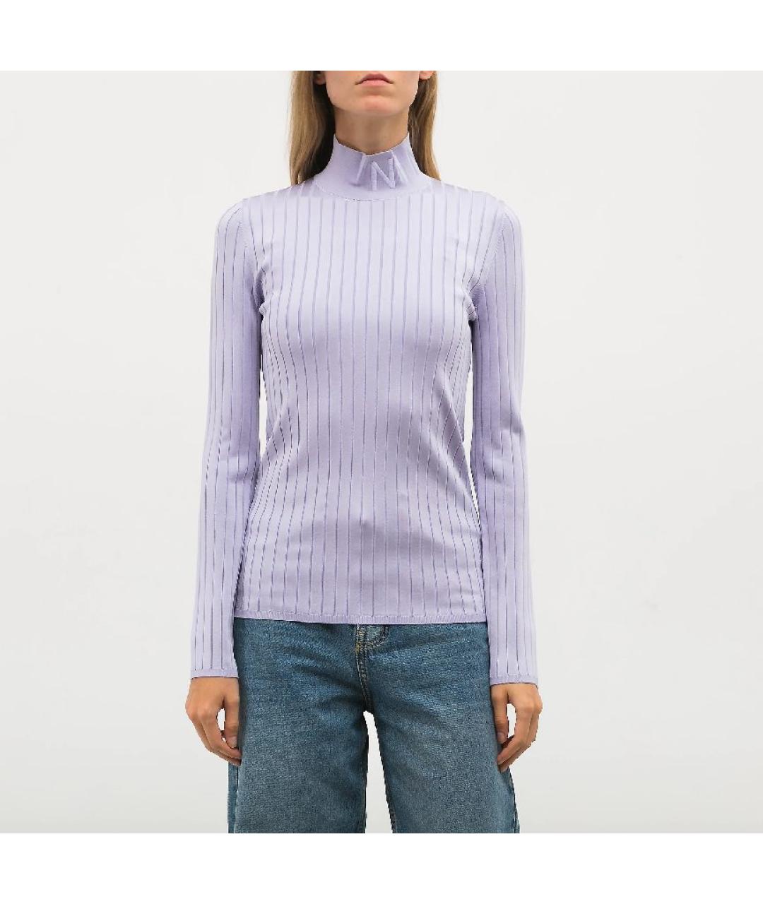 NINA RICCI Фиолетовая водолазка, фото 3