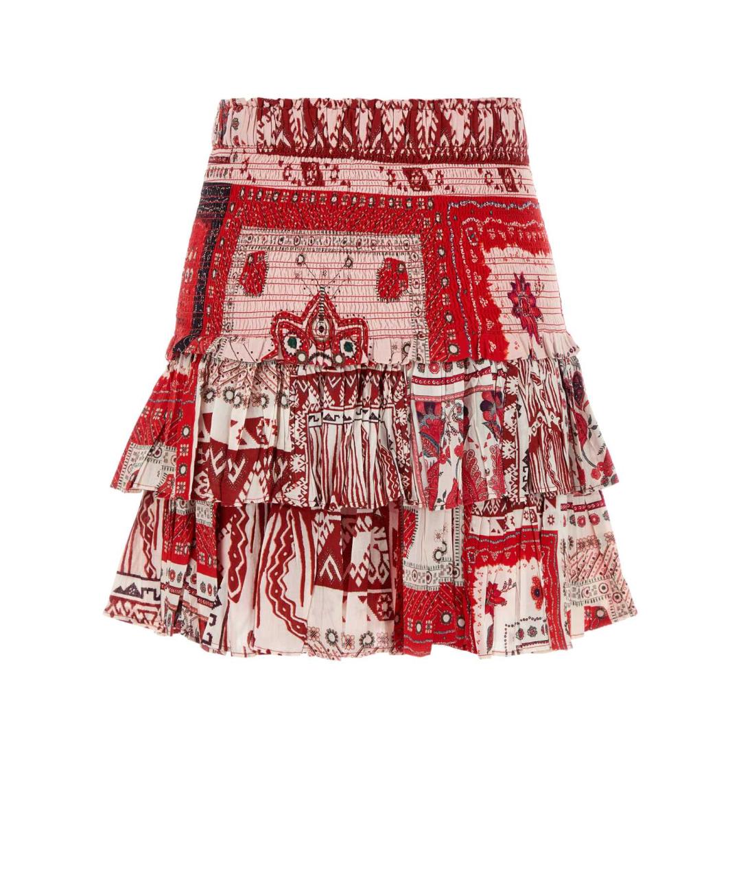 ISABEL MARANT Мульти хлопковая юбка мини, фото 2