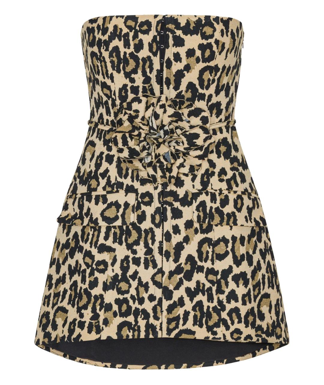 ROTATE Мульти полиэстеровое коктейльное платье, фото 1