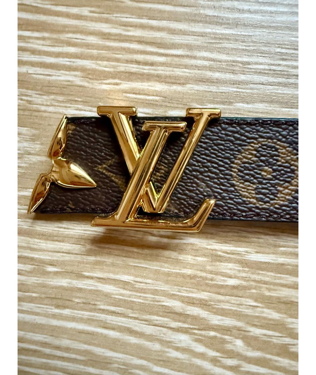 LOUIS VUITTON Черный ремень, фото 6