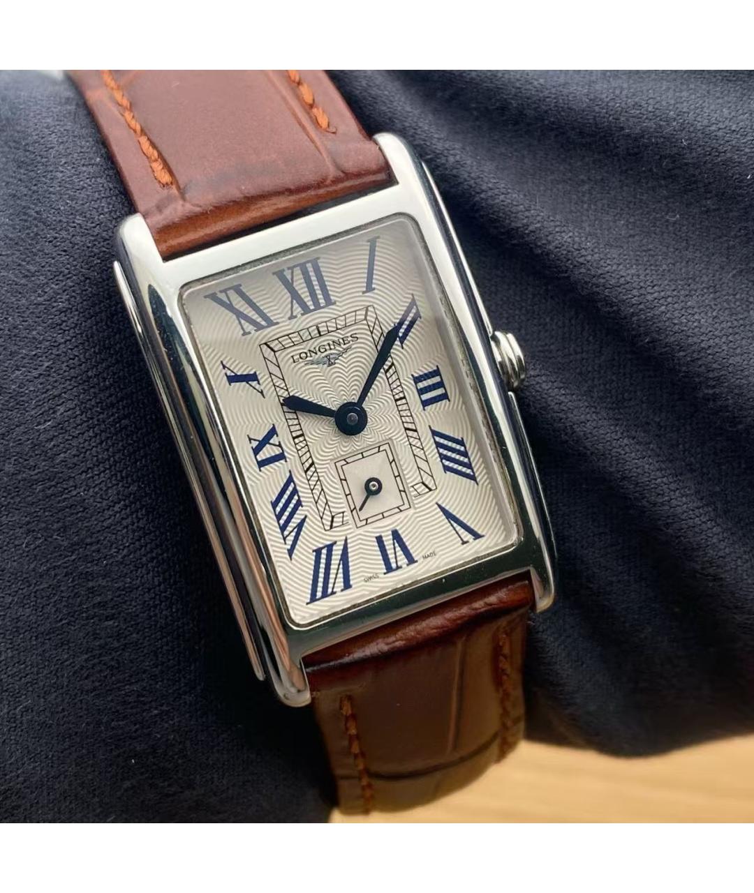 LONGINES Серебряные часы, фото 6
