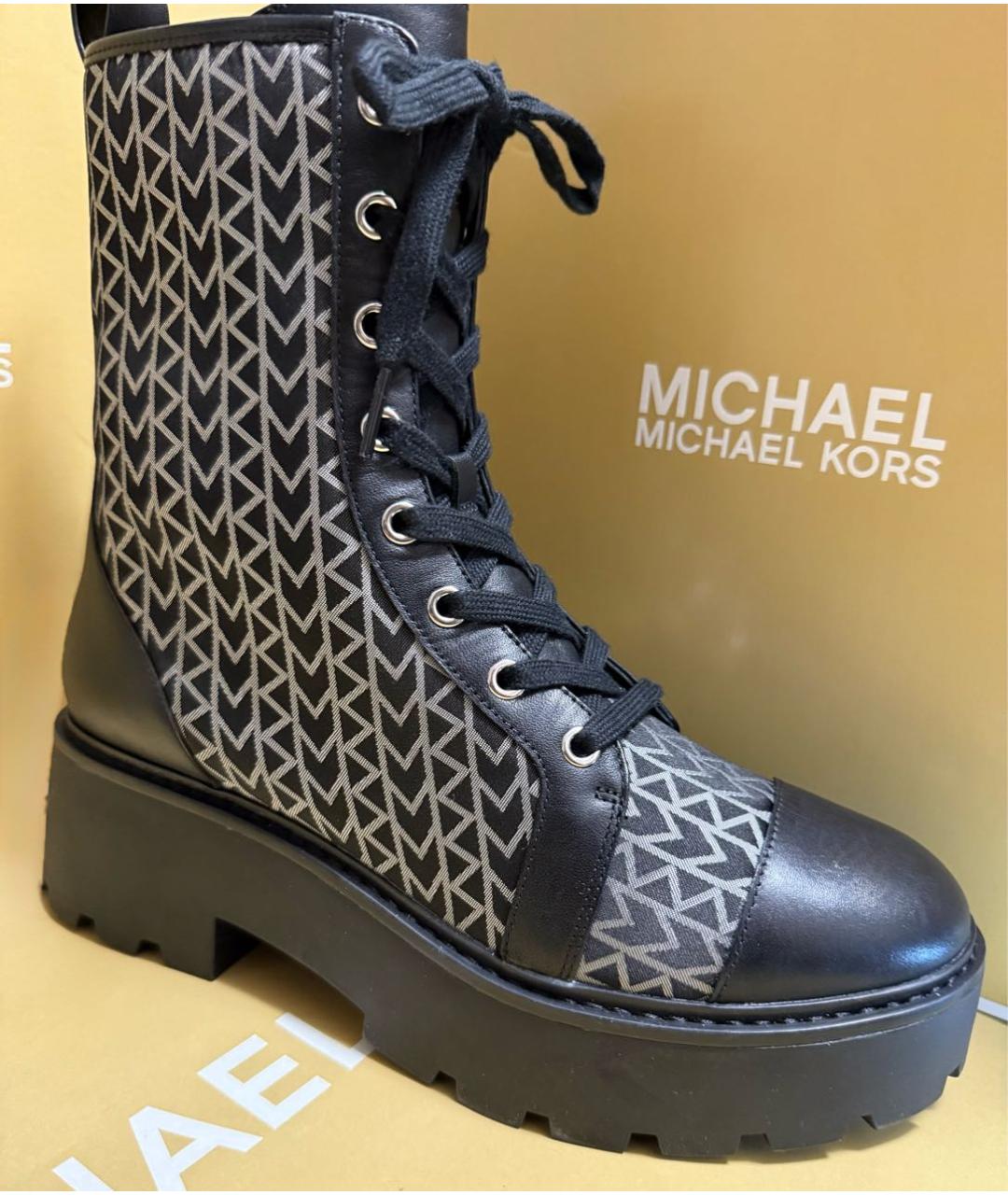 MICHAEL KORS Черные ботинки, фото 2