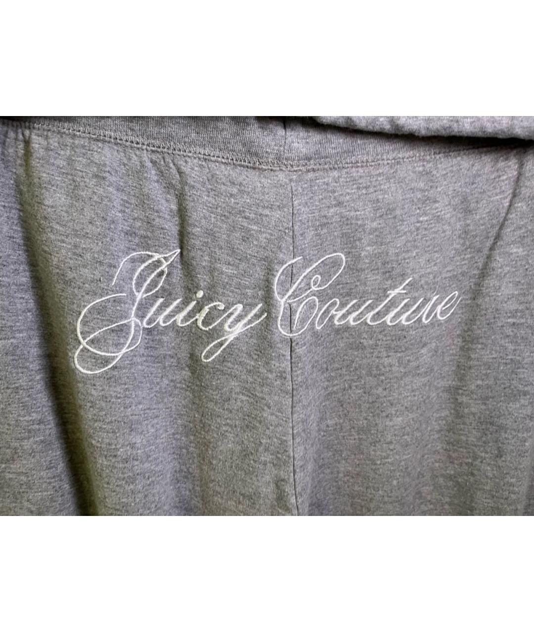 JUICY COUTURE Серый вискозный спортивные костюмы, фото 7
