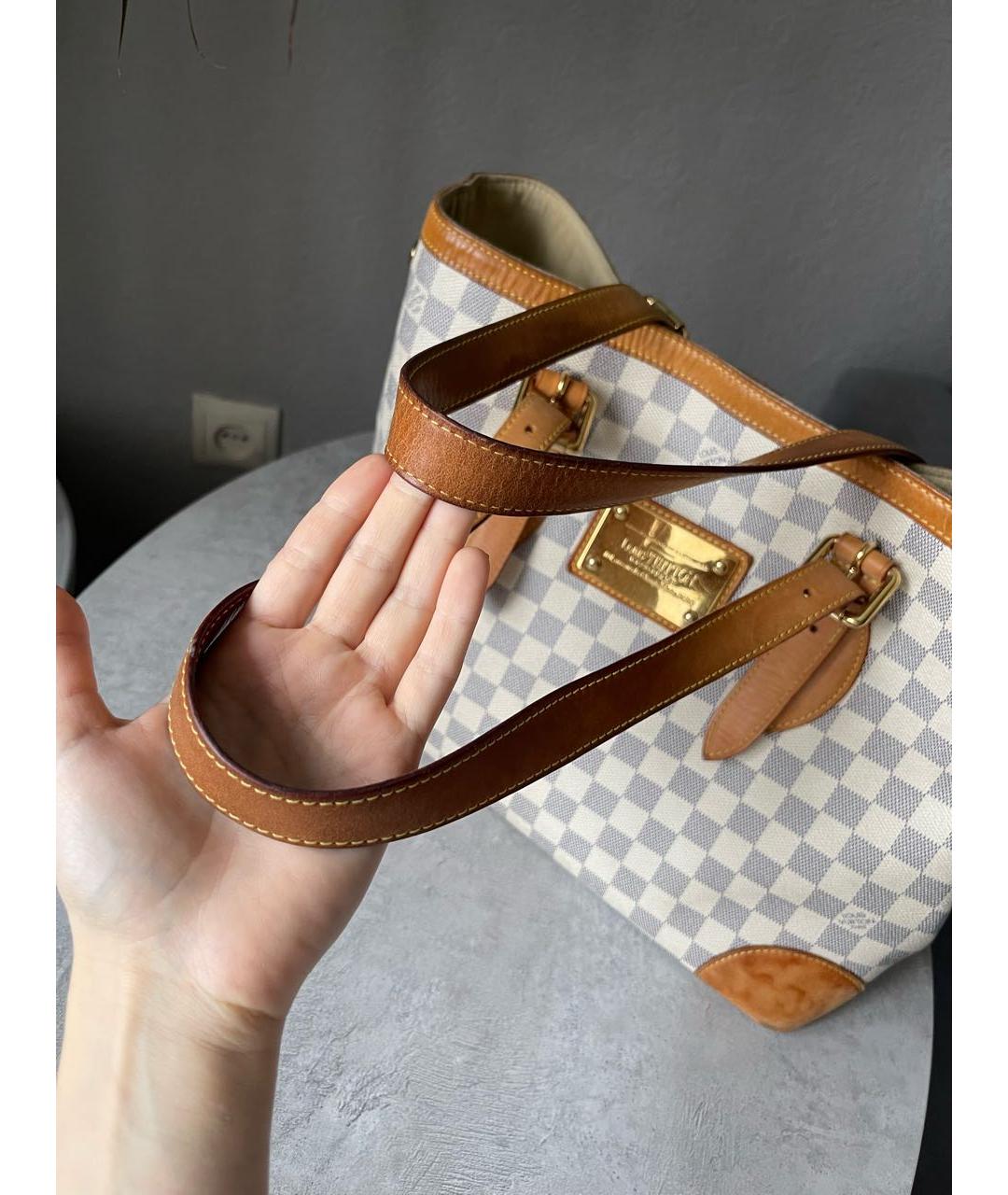 LOUIS VUITTON Серая сумка тоут, фото 4
