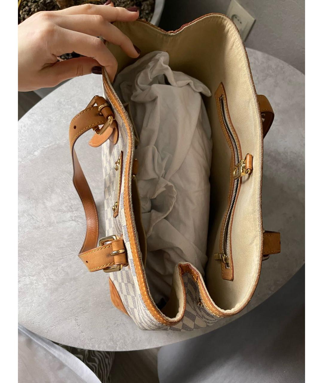 LOUIS VUITTON Серая сумка тоут, фото 6