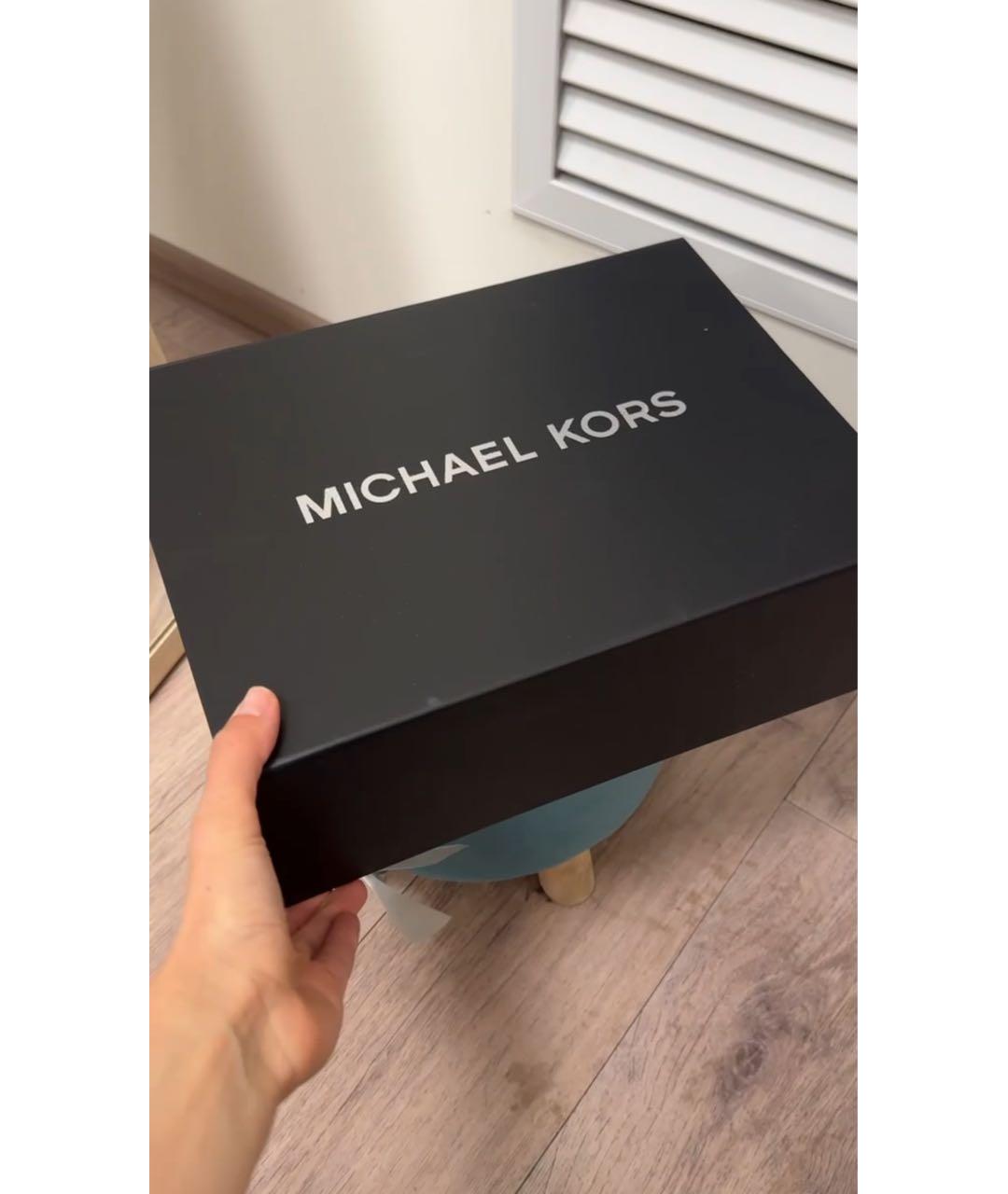 MICHAEL KORS Темно-синяя косметичка, фото 4