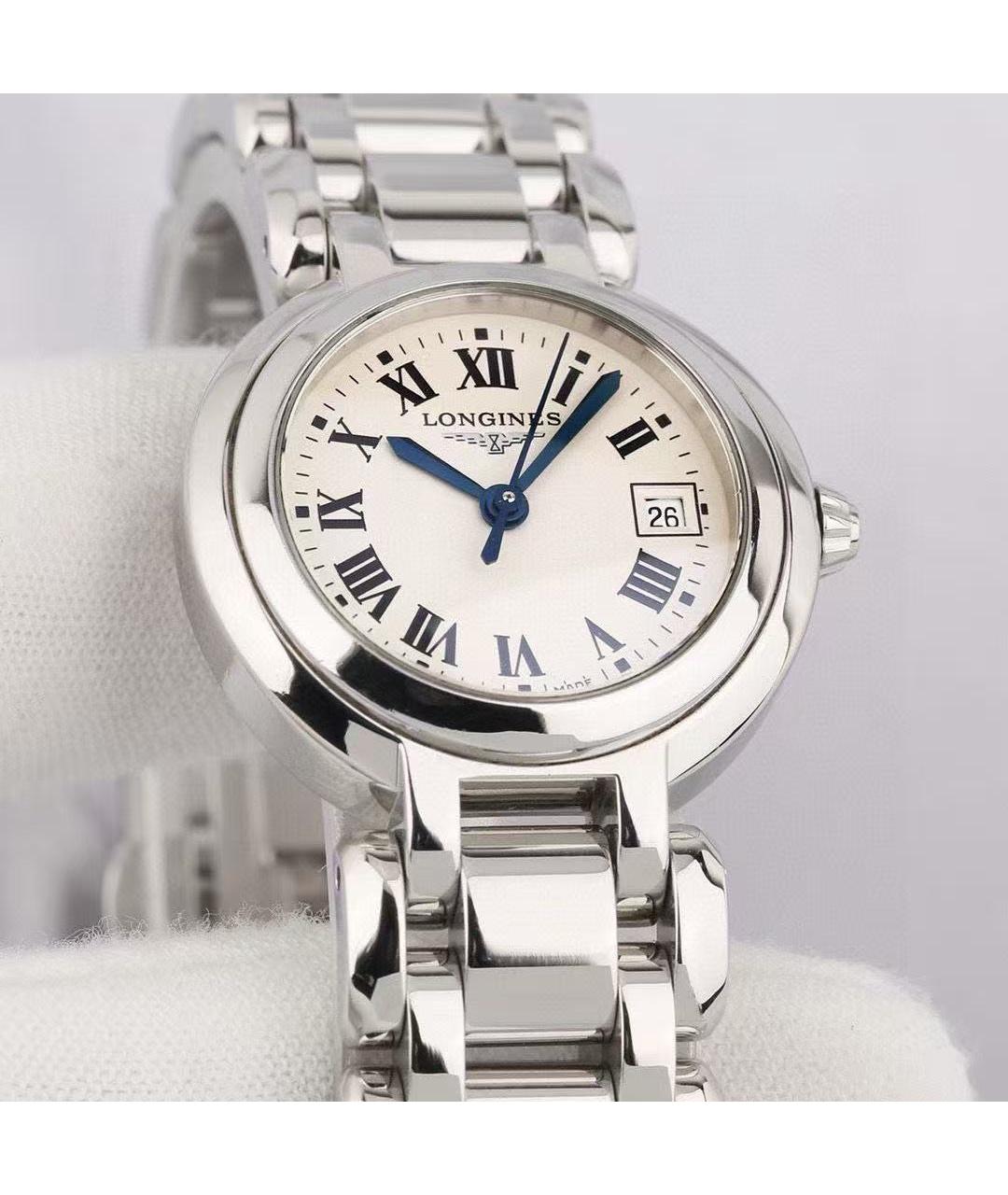 LONGINES Серебряные часы, фото 6