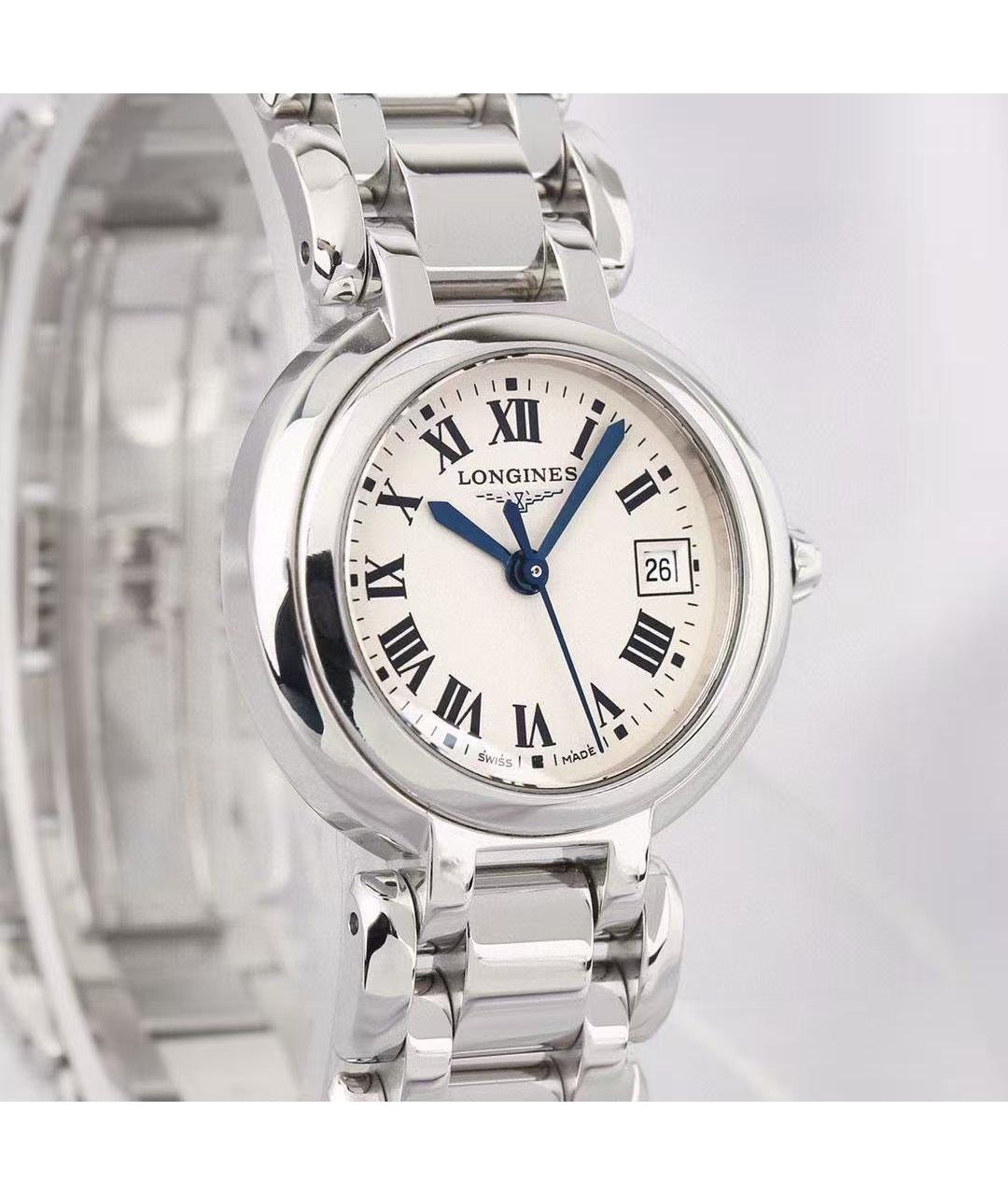 LONGINES Серебряные часы, фото 4