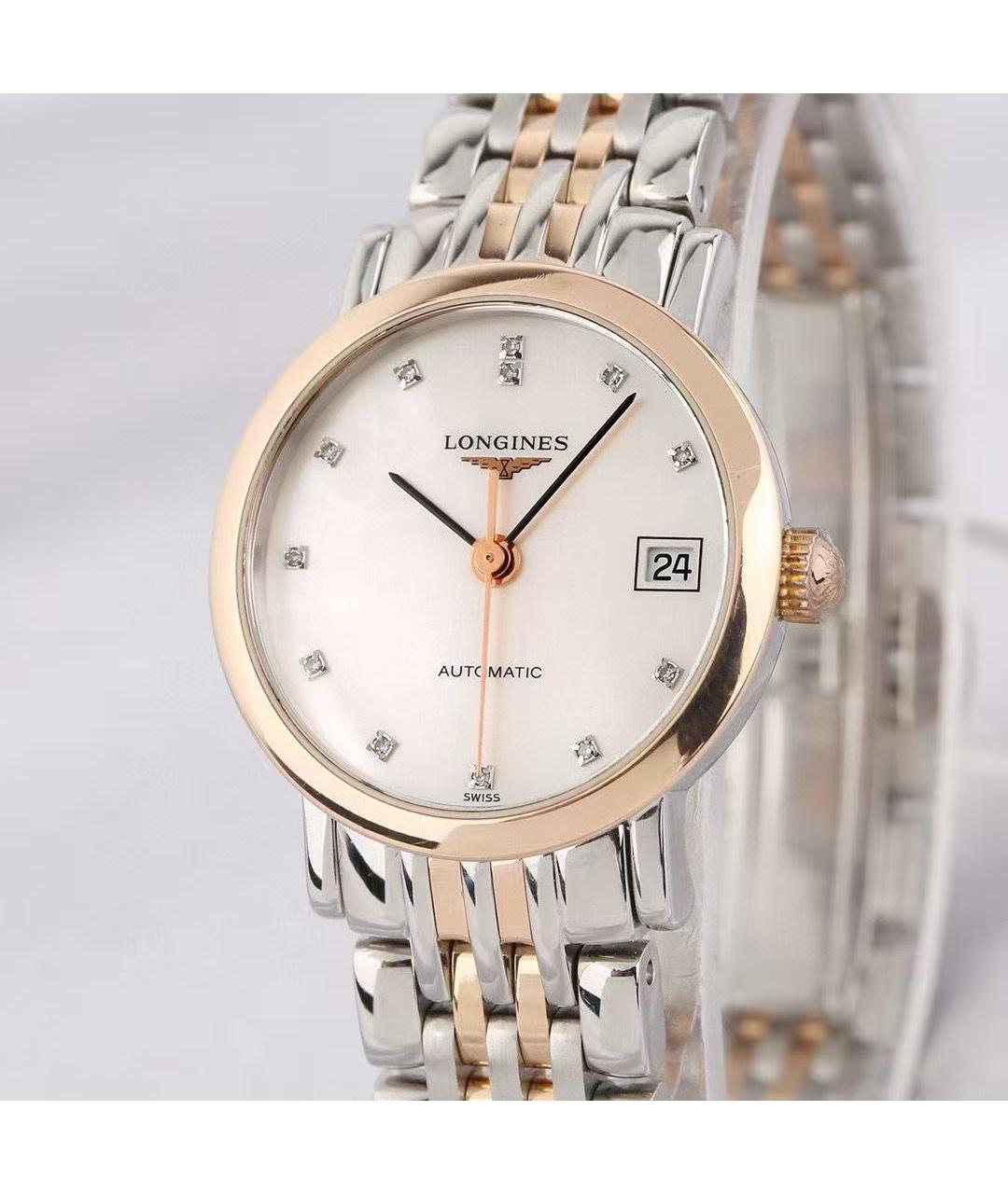 LONGINES Золотые часы, фото 3