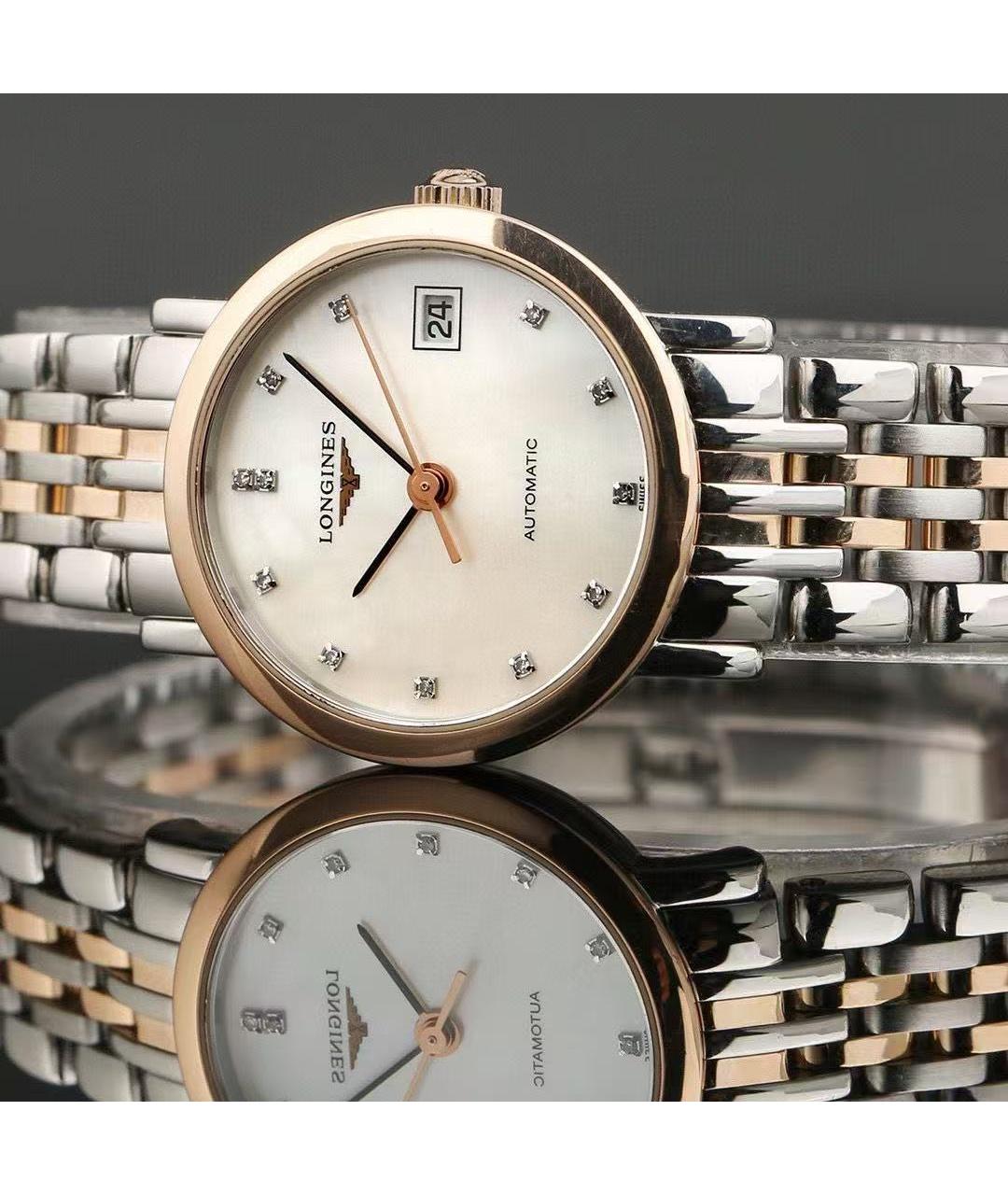 LONGINES Золотые часы, фото 5