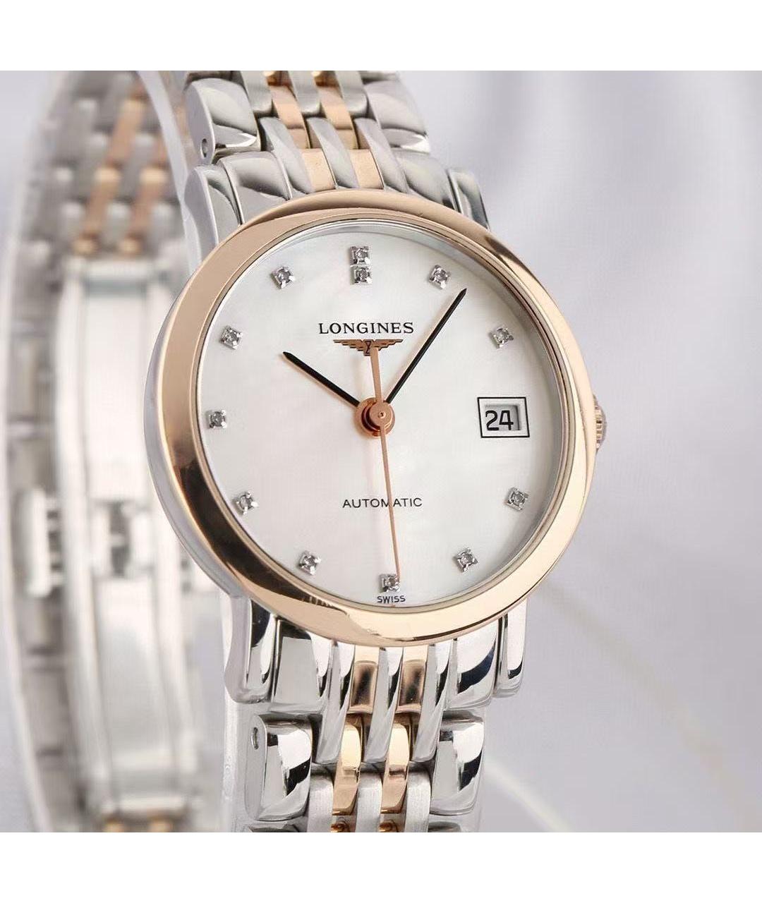 LONGINES Золотые часы, фото 4