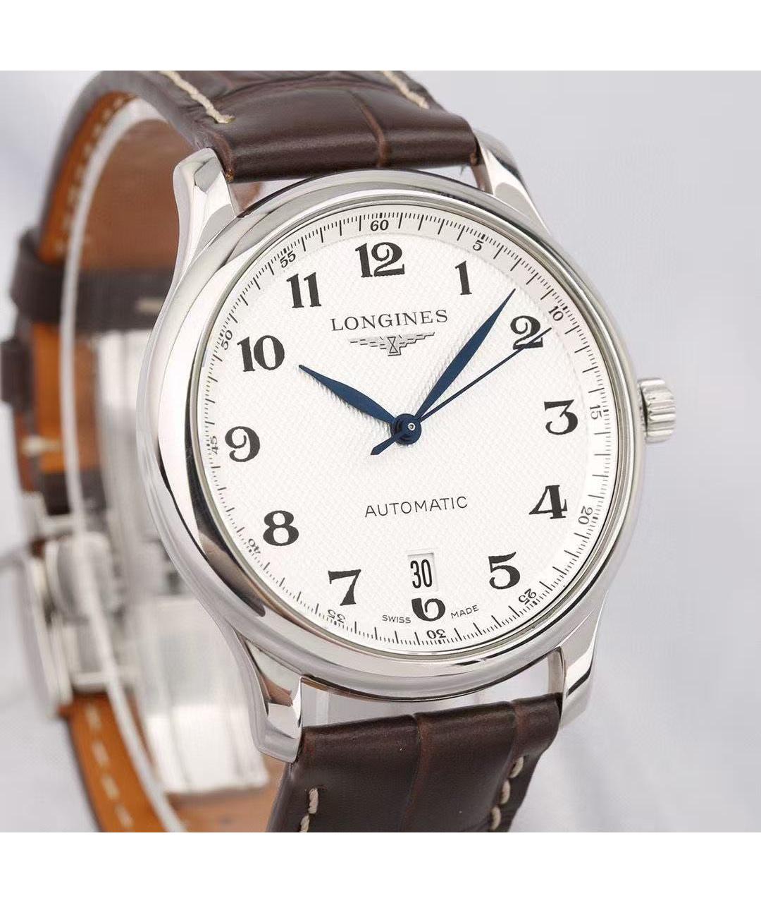 LONGINES Серебряные часы, фото 3