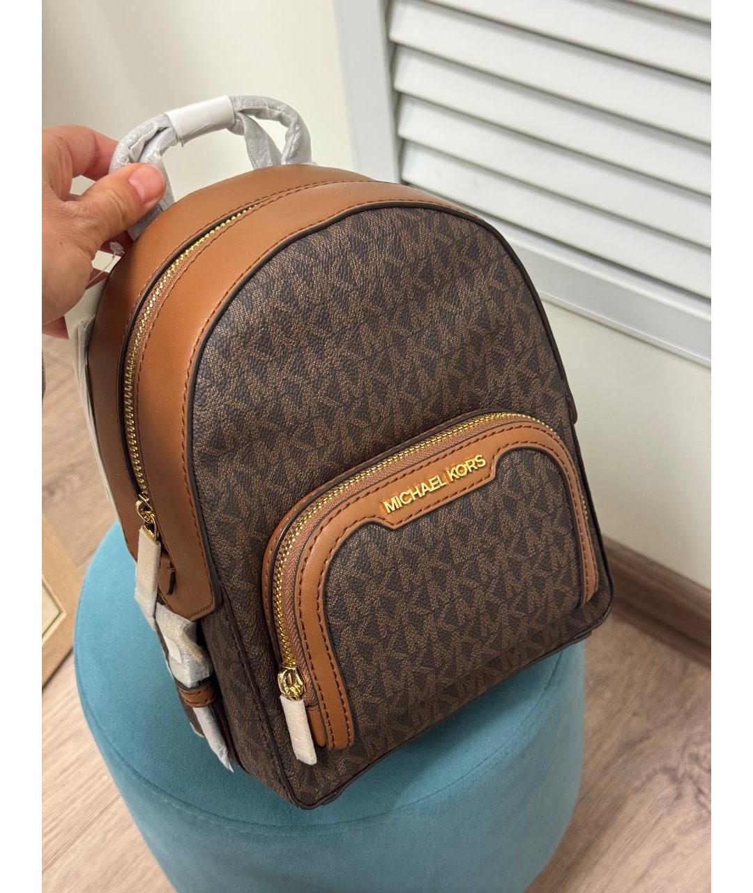 MICHAEL KORS Коричневый рюкзак, фото 3