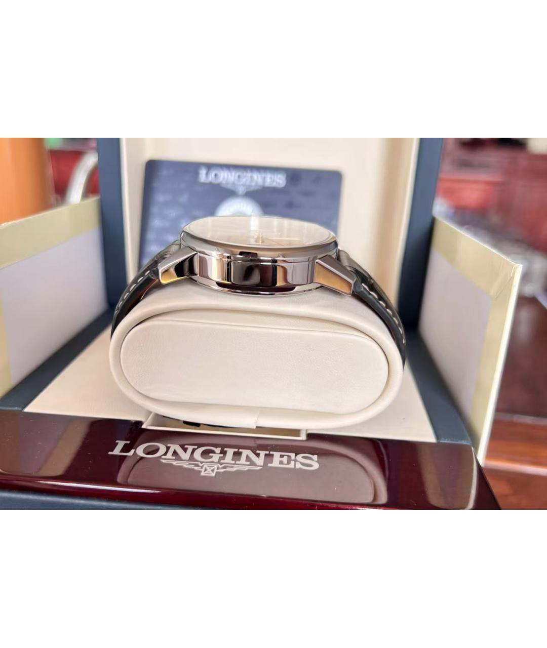 LONGINES Серебряные часы, фото 4