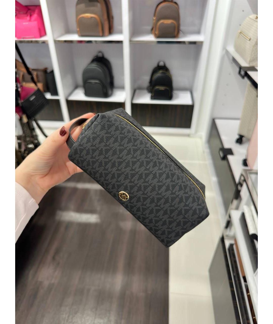 MICHAEL KORS Черная косметичка, фото 2