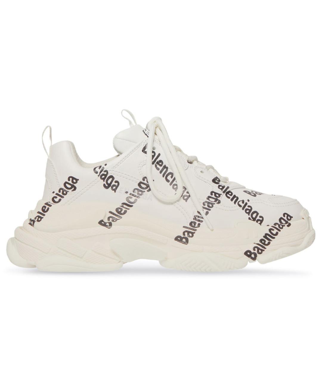 BALENCIAGA Белые кроссовки, фото 1