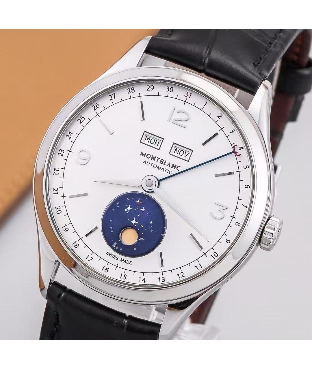 MONTBLANC Серебряные часы, фото 4