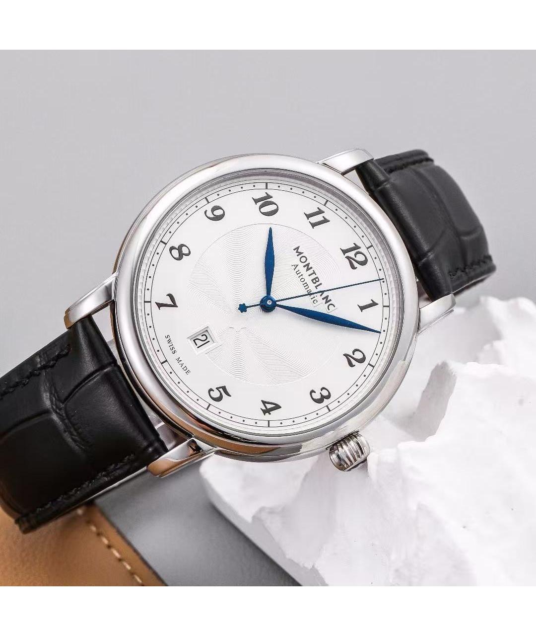 MONTBLANC Серебряные часы, фото 3